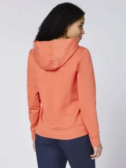 Polo Sylt Sweatshirts & Sweatjacken*Damen Kapuzenpullover rot uni