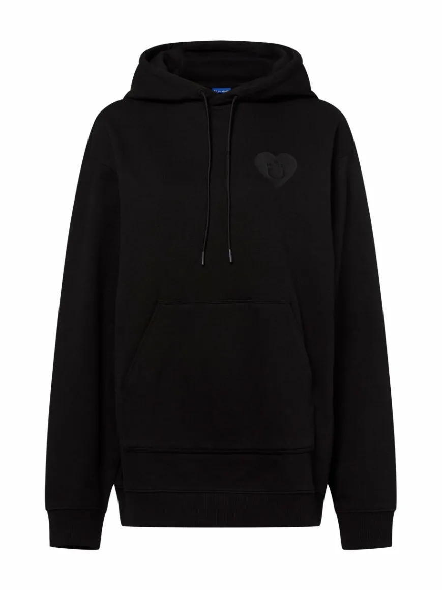 HUGO BLUE Sweatshirts & Sweatjacken*Damen Kapuzenpullover - Dejandra schwarz uni