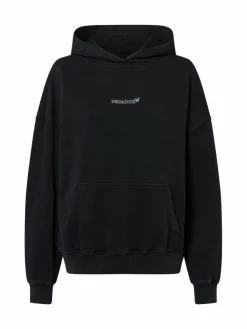 PEGADOR Sweatshirts & Sweatjacken*Damen Kapuzenpullover - Yessi schwarz uni