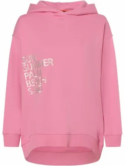 Marie Lund Sweatshirts & Sweatjacken*Damen Kapuzenpullovere pink uni