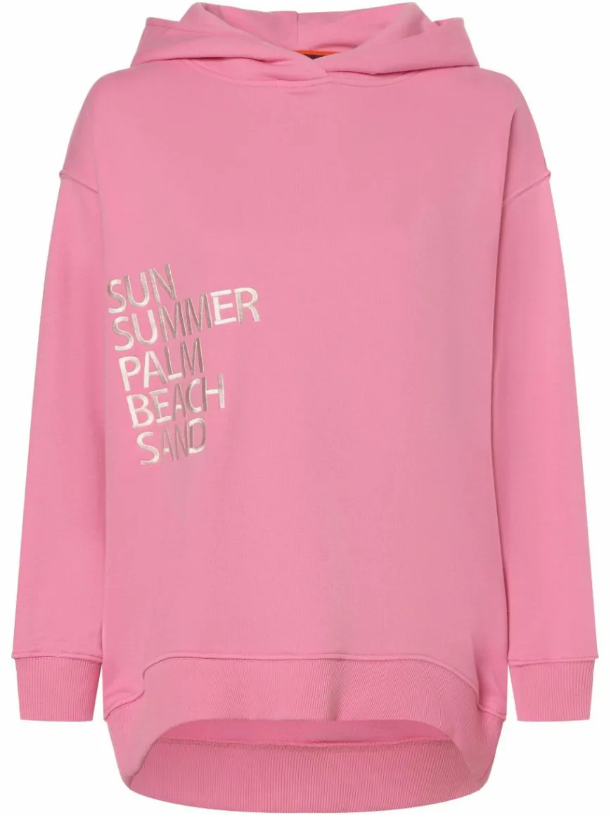 Marie Lund Sweatshirts & Sweatjacken*Damen Kapuzenpullovere pink uni