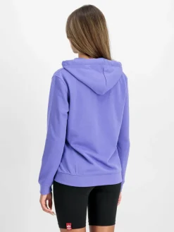Alpha Industries Sweatshirts & Sweatjacken*Damen Kapuzensweatshirt lila bedruckt