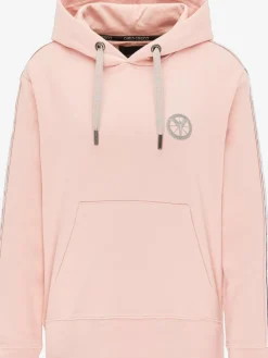 Carlo Colucci Sweatshirts & Sweatjacken*Damen Kapuzensweatshirt - Catania rosa uni