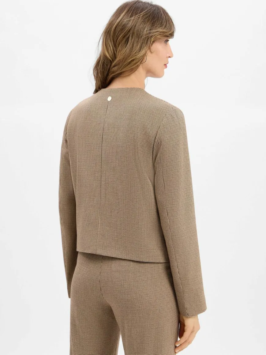 JOOP! Blazer*Damen Kastenjacke - Jodi beige braun kariert