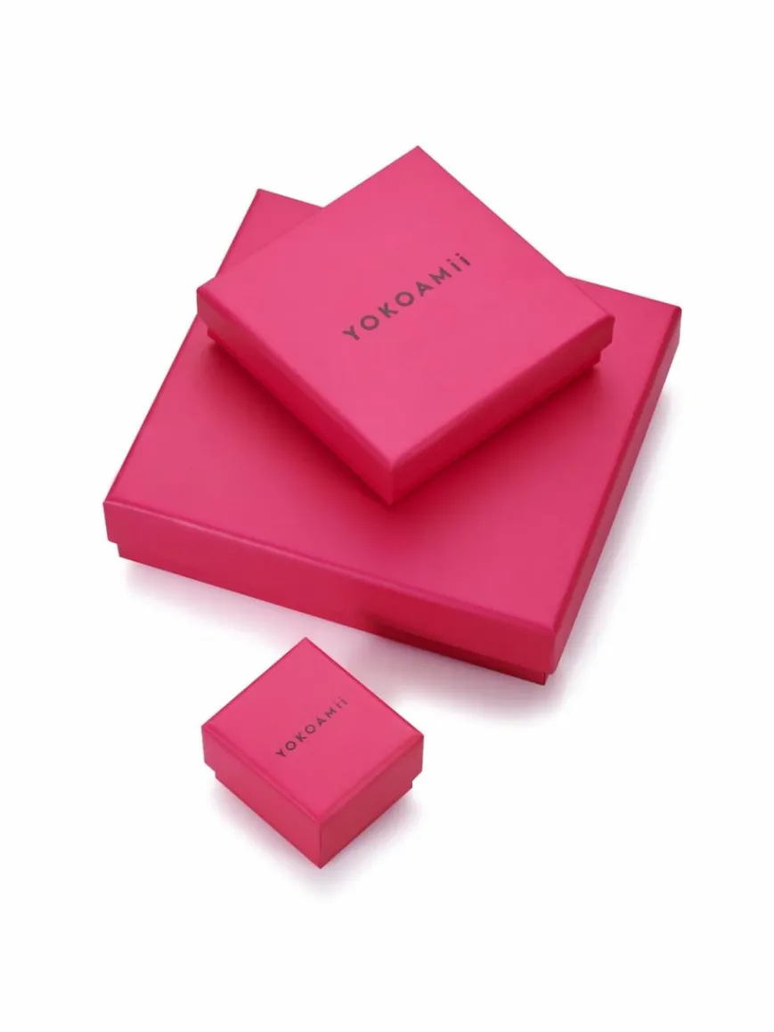 Yokoamii Schmuck*Damen Kette weiß uni