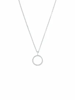 s.Oliver Schmuck*Damen Kette mit Anhänger weiß uni