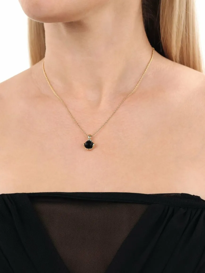 NOELANI Schmuck*Damen Kette mit Anhänger gold uni