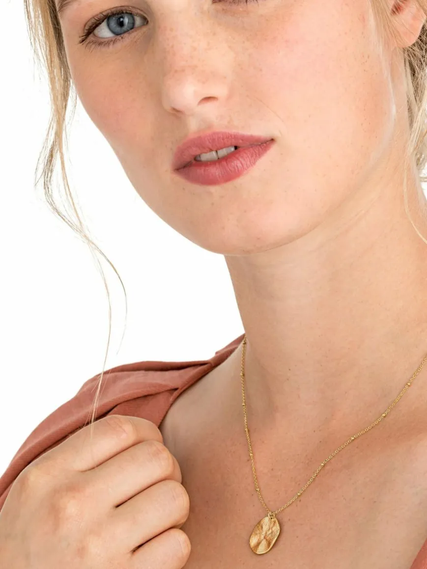 NOELANI Schmuck*Damen Kette mit Anhänger gold uni