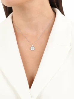 s.Oliver Schmuck*Damen Kette mit Anhänger silber uni