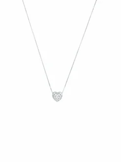 amor Schmuck*Damen Kette mit Anhänger silber uni