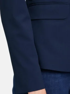 Betty & Co Blazer*Damen Klassischer Blazer marine royal uni