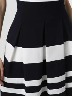 Ambiance Kleider*Damen Kleid marine weiß gestreift