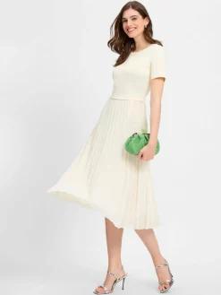 Marie Lund Kleider*Damen Kleid sand uni