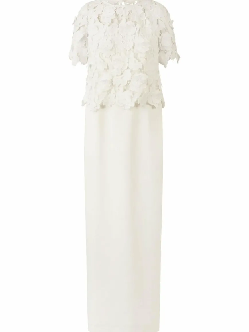 Kraimod Kleider*Damen Kleid weiß gemustert