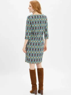 Cartoon Kleider*Damen Kleid mehrfarbig gemustert