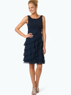 Swing Kleider*Damen Kleid marine uni