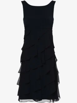 Swing Kleider*Damen Kleid marine uni