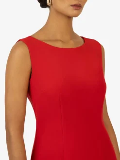 Kraimod Kleider*Damen Kleid rot uni