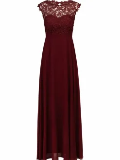 Kraimod Kleider*Damen Kleid bordeaux uni