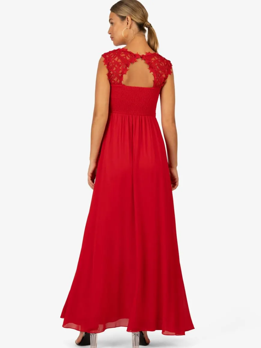 Kraimod Kleider*Damen Kleid rot uni