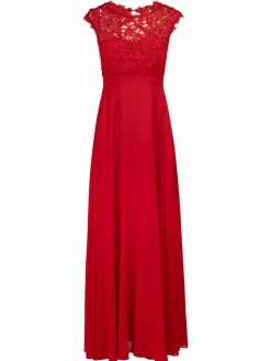 Kraimod Kleider*Damen Kleid rot uni