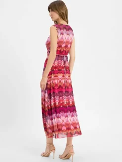 Cartoon Kleider*Damen Kleid pink rosa gemustert