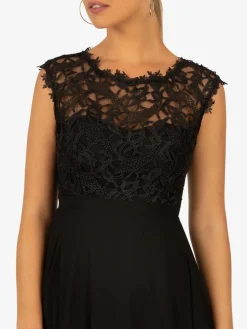 Kraimod Kleider*Damen Kleid schwarz uni