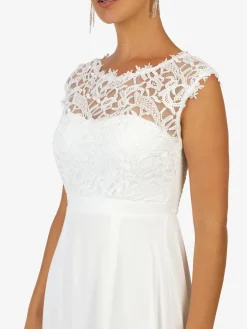 Kraimod Kleider*Damen Kleid weiß uni