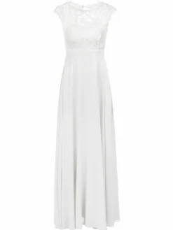 Kraimod Kleider*Damen Kleid weiß uni