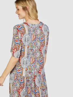 Navigazione Kleider*Damen Kleid mehrfarbig bedruckt