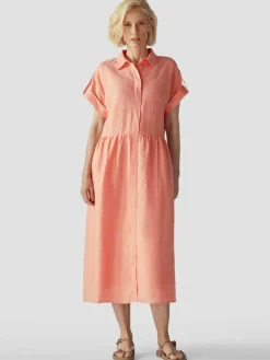 LCMT Kleider*Damen Kleid orange uni