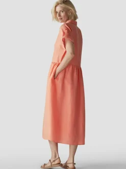 LCMT Kleider*Damen Kleid orange uni