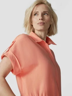 LCMT Kleider*Damen Kleid orange uni