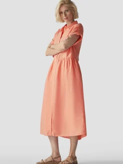 LCMT Kleider*Damen Kleid orange uni