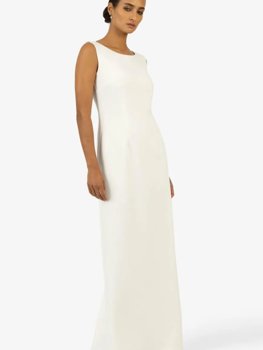 Kraimod Kleider*Damen Kleid weiß uni