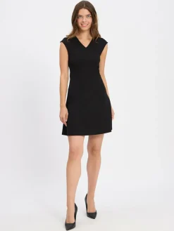 BOSS Orange Kleider*Damen Kleid - Duttina schwarz uni