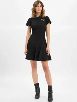 HUGO Kleider*Damen Kleid - Kejuli schwarz uni