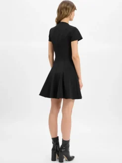 HUGO Kleider*Damen Kleid - Kejuli schwarz uni