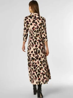 Y.A.S Kleider*Damen Kleid - YASSavanna sand rosenholz gemustert