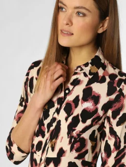 Y.A.S Kleider*Damen Kleid - YASSavanna sand rosenholz gemustert