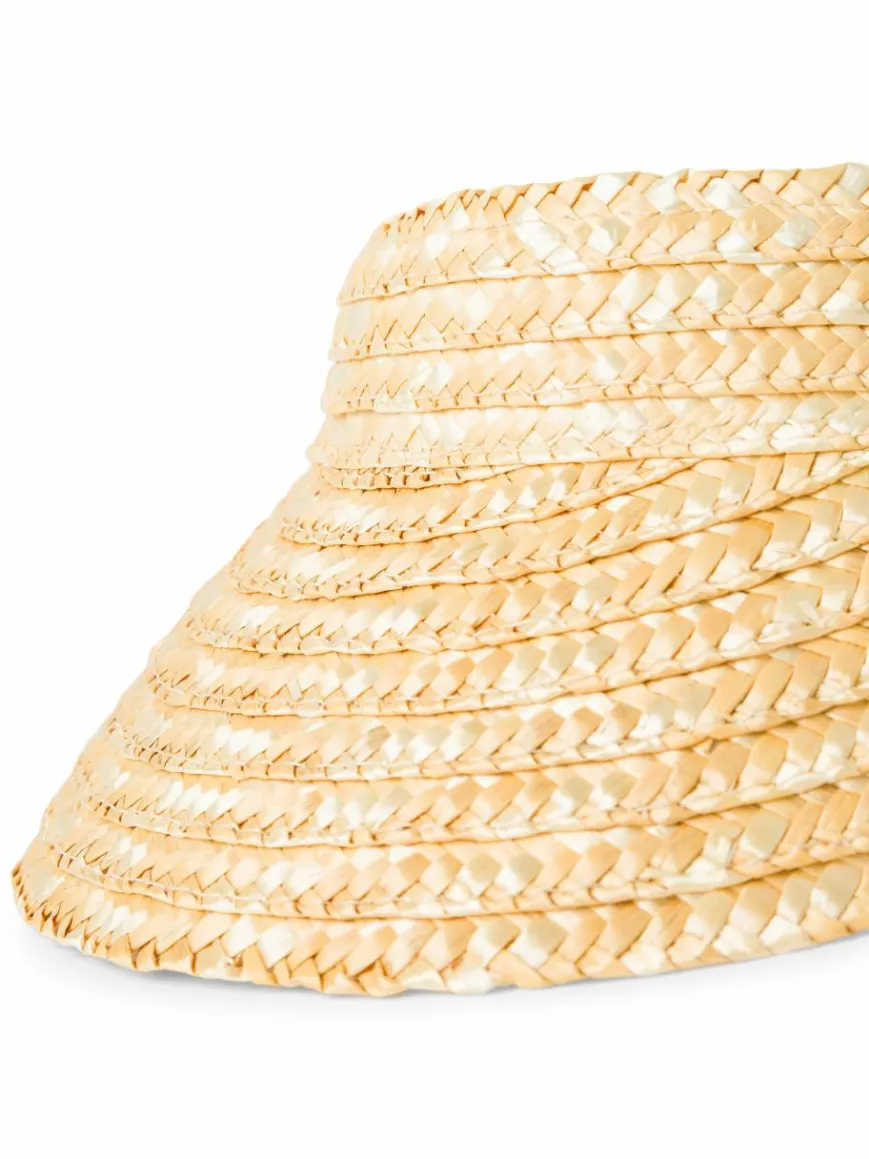 Marie Lund Mützen & Hüte*Damen Kopfbedeckung sand gelb strukturiert