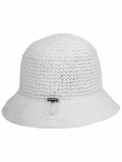 Loevenich Mützen & Hüte*Damen Kopfbedeckung weiß uni