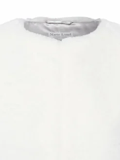 Marie Lund Jacken & Westen*Damen Kunstfellweste - Tilda ecru uni