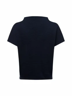 Someday Sweatshirts & Sweatjacken*Damen Kurzarm-Sweatshirt - Kilio marine strukturiert