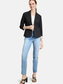 Betty Barclay Blazer*Damen Kurzblazer schwarz uni