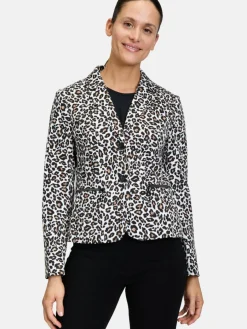 Betty Barclay Blazer*Damen Kurzblazer mehrfarbig gemustert