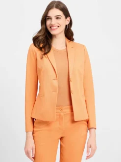 Marie Lund Blazer*Damen Kurzblazer aprikot uni