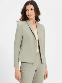 Marie Lund Blazer*Damen Kurzblazer lind uni