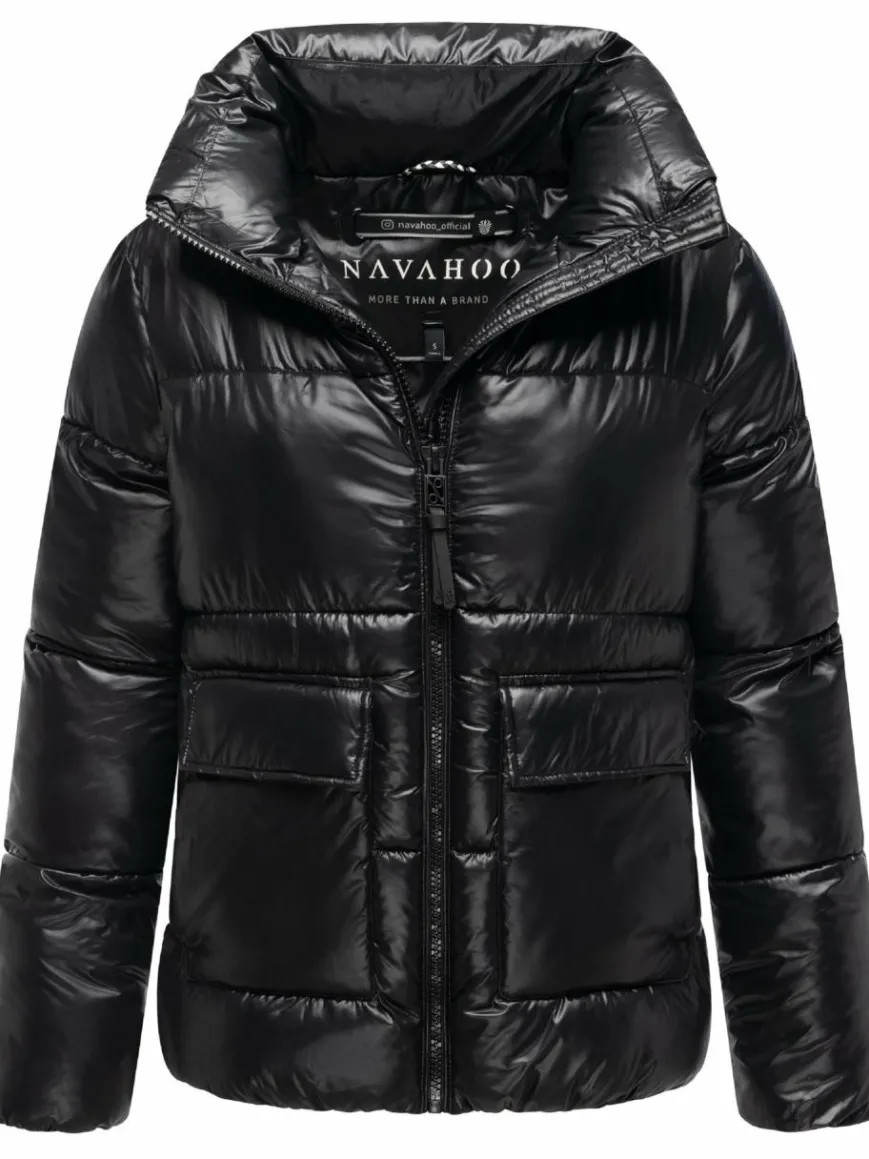 Navahoo Jacken & Westen*Damen Kurzjacke - Eispracht 14 schwarz uni