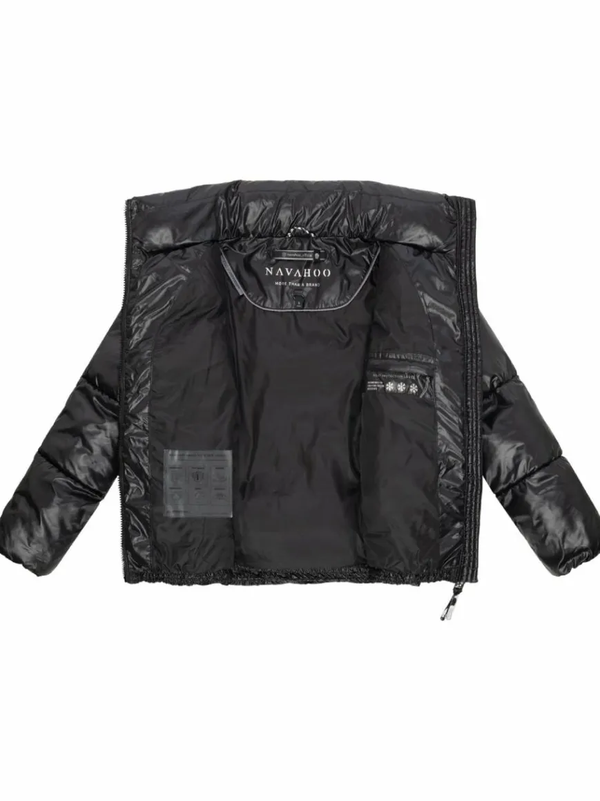 Navahoo Jacken & Westen*Damen Kurzjacke - Eispracht 14 schwarz uni